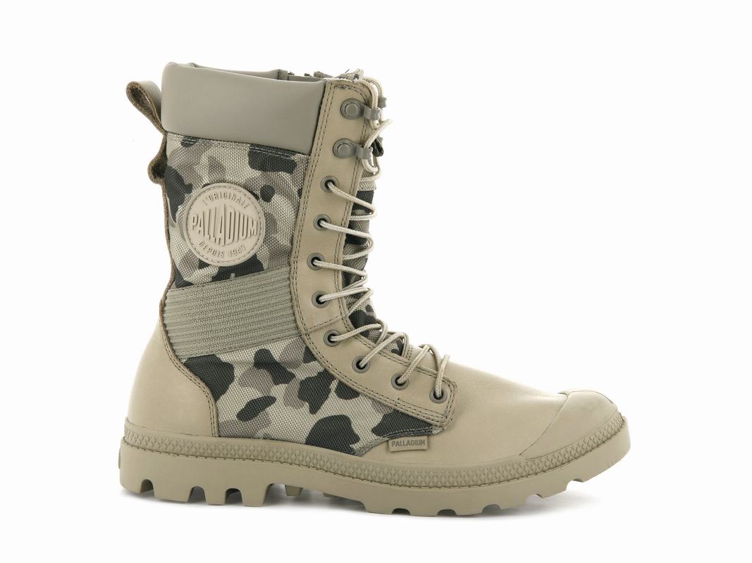 Botas Palladium Tactical Ops Camo Waterproof Mujer - Multicolor ||PSVN-39576||